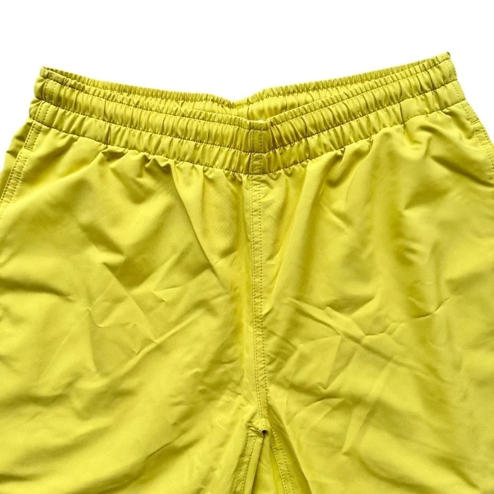 🆕Duluth Trading Co Men’s Yellow Pier Genius Unlined Swim Shorts